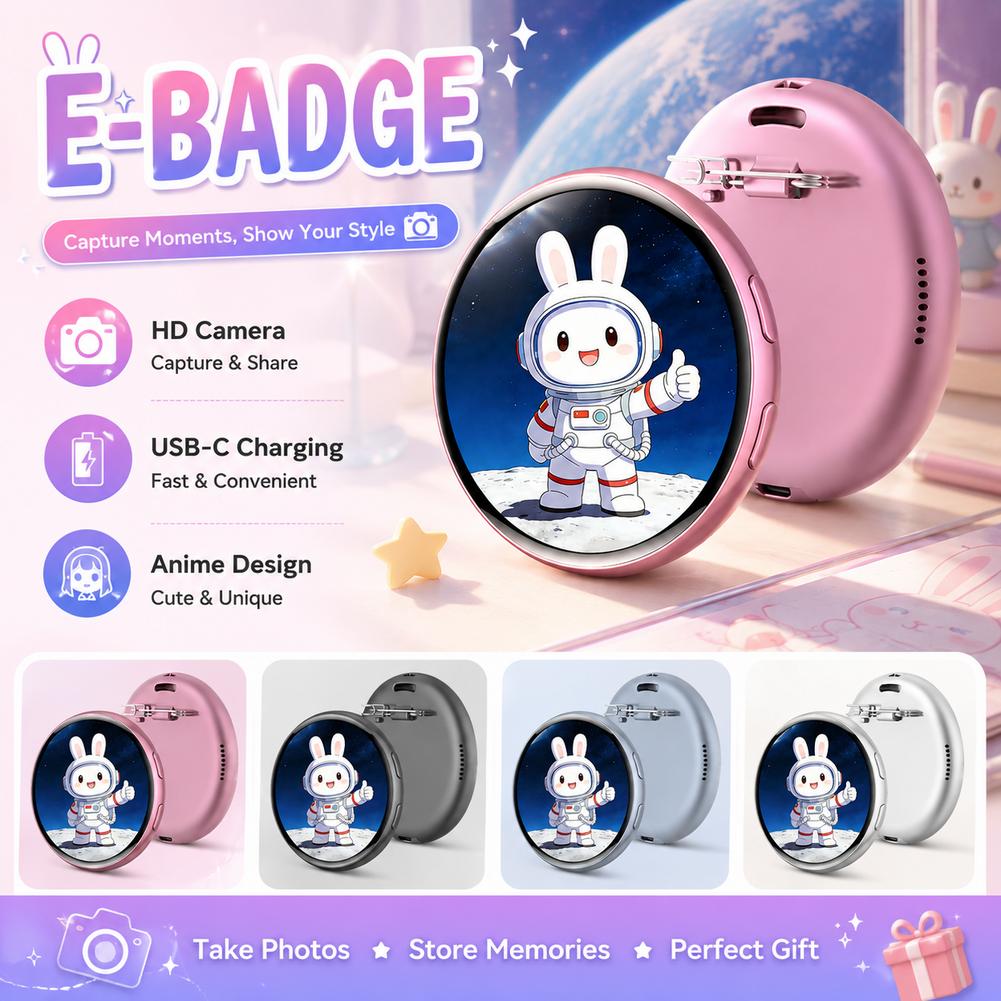 Photography Grid - Für Ebadge C-Port-Ladestation mit Fotofunktion, Anime-Zubehör,