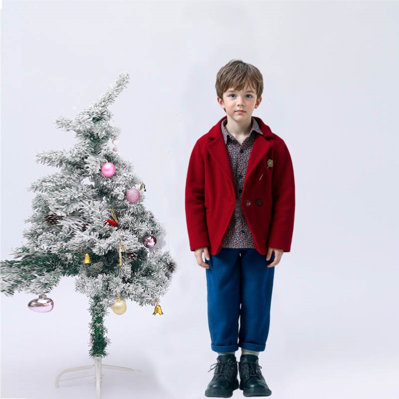Photography Jacket - Kinder Fromal Geburtstag Party Fotografie Wollmantel
