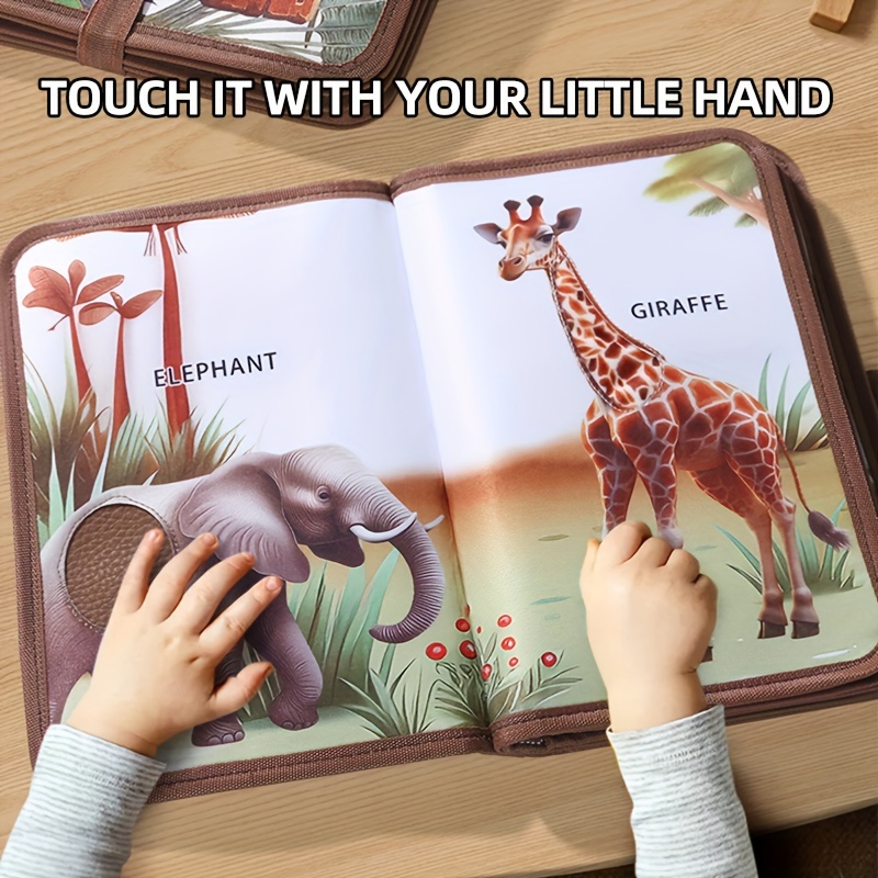 Photography Jokes - 1 Stück, Baby-Touch-Buch, sensorisches Training, Baby-Früherziehung,