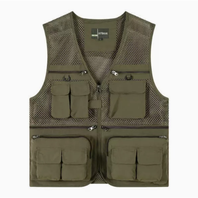 Photography Jacket - Outdoor-Anglerwesten, schnell trocknende, atmungsaktive Mesh-Jacken mit