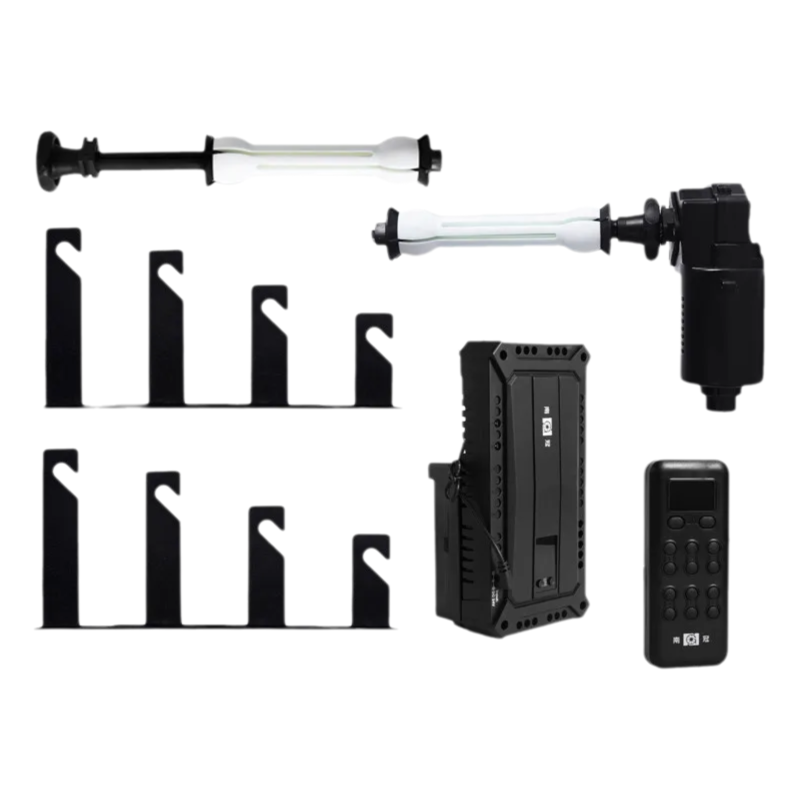 Photography Studio - Nanguan Fotografie-Hintergrundsystem Studio Elektrischer Hintergrundroller Drahtlose
