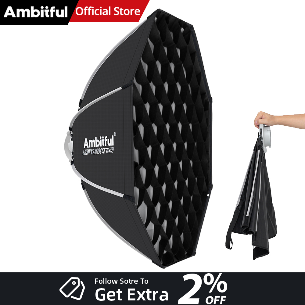 Photography Grid - AMBITFUL Q7II 55/65/90cm Bowens Mount Oktagonale