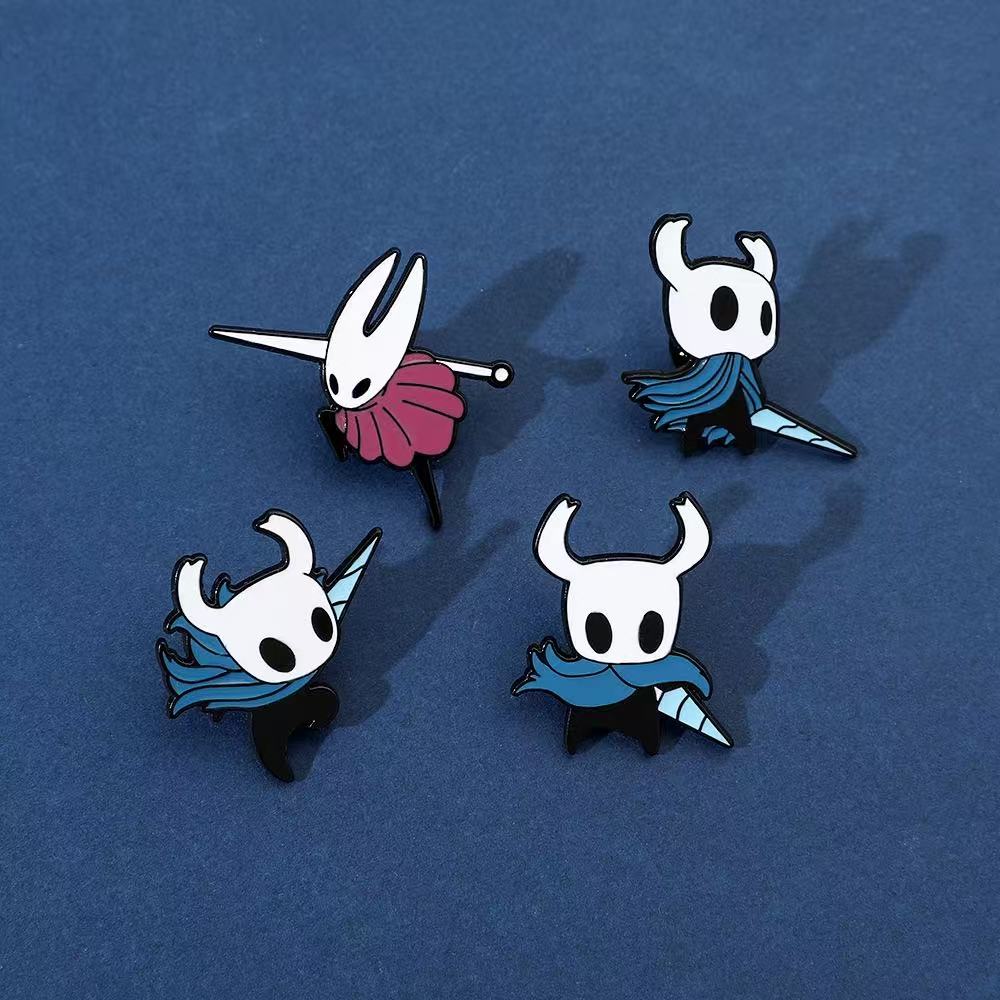 Photography Jacket - 4 Stück Hollow Knight Emaille-Anstecknadeln –