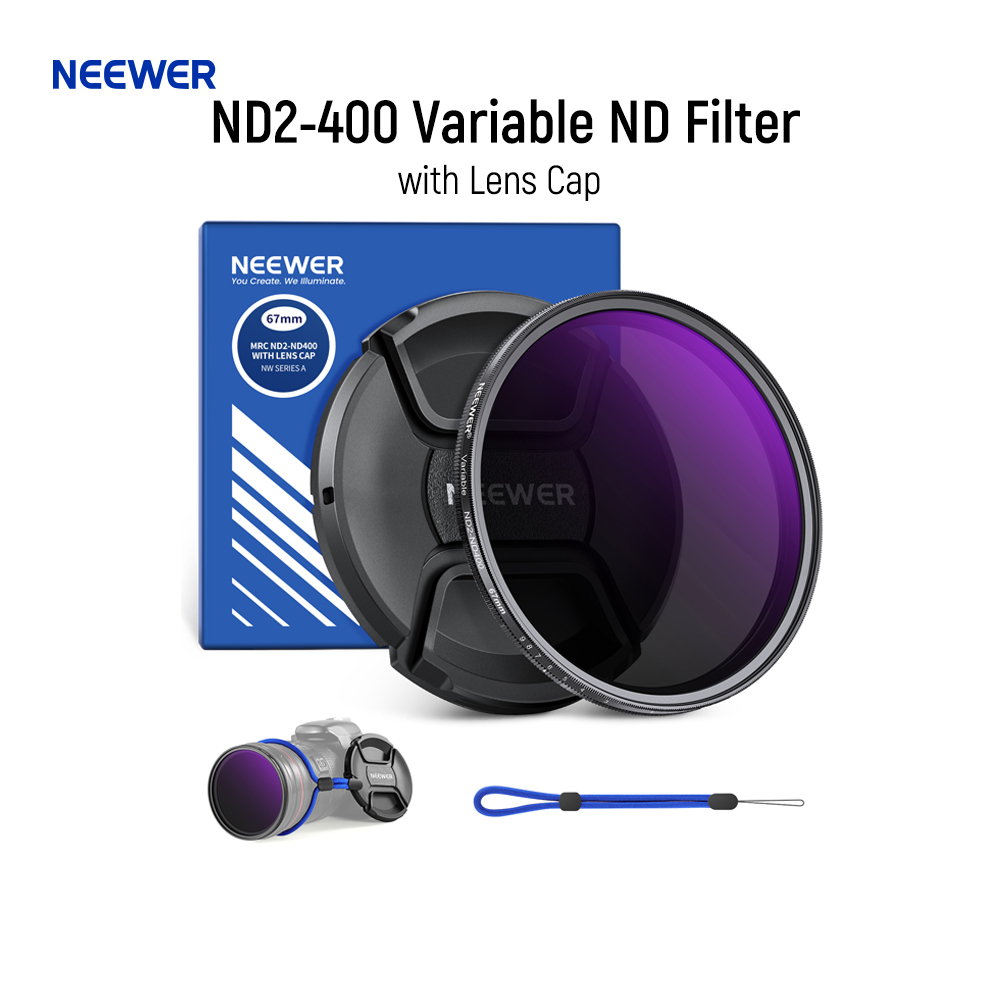 Xiaomi Photography Kit 15 Ultra - NEEWER 67 mm ND2-400 variabler ND-Filter