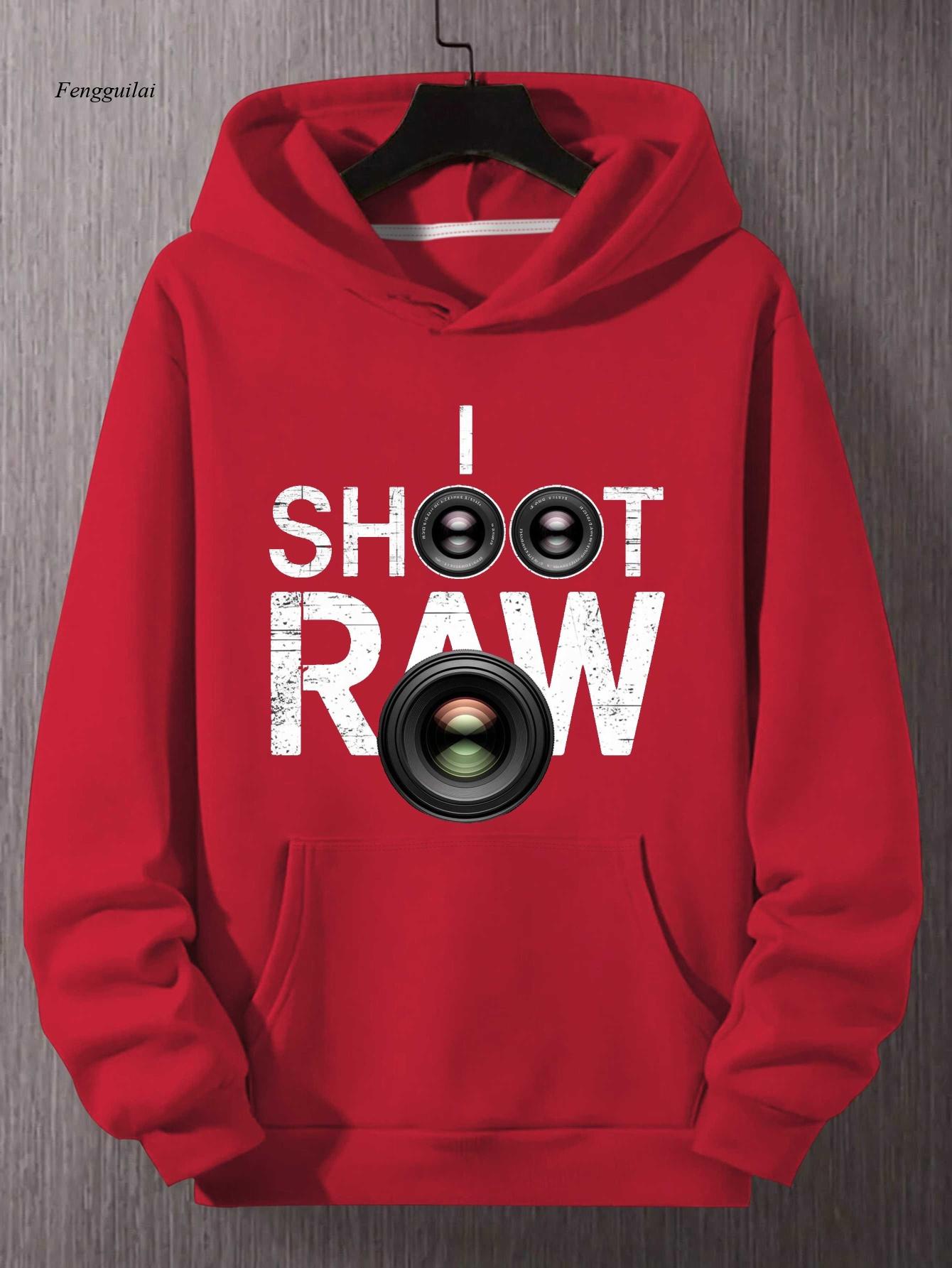 Shoot Raw Photography Hoodie – – Photography Graphic Design Bewertung und Preis