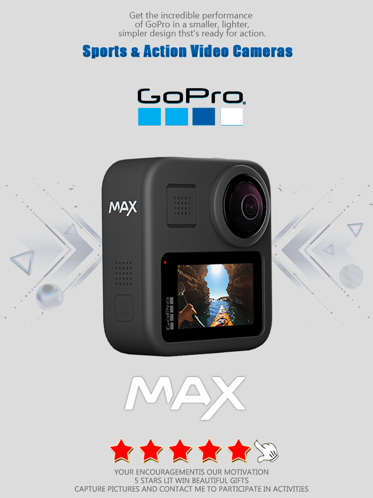 GoPro MAX 360 Action-Kamera mi – Photography Grid Bewertung und Preis