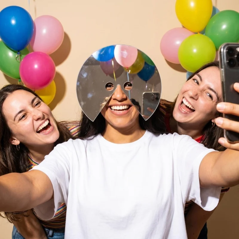 Freddie Yauner Runde Spiegelma – Photography Jokes Bewertung und Preis