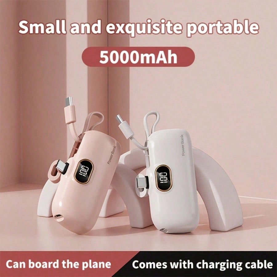 Mini tragbare Schnelllade-Powe – Tethering Cable Usb Bewertung und Preis