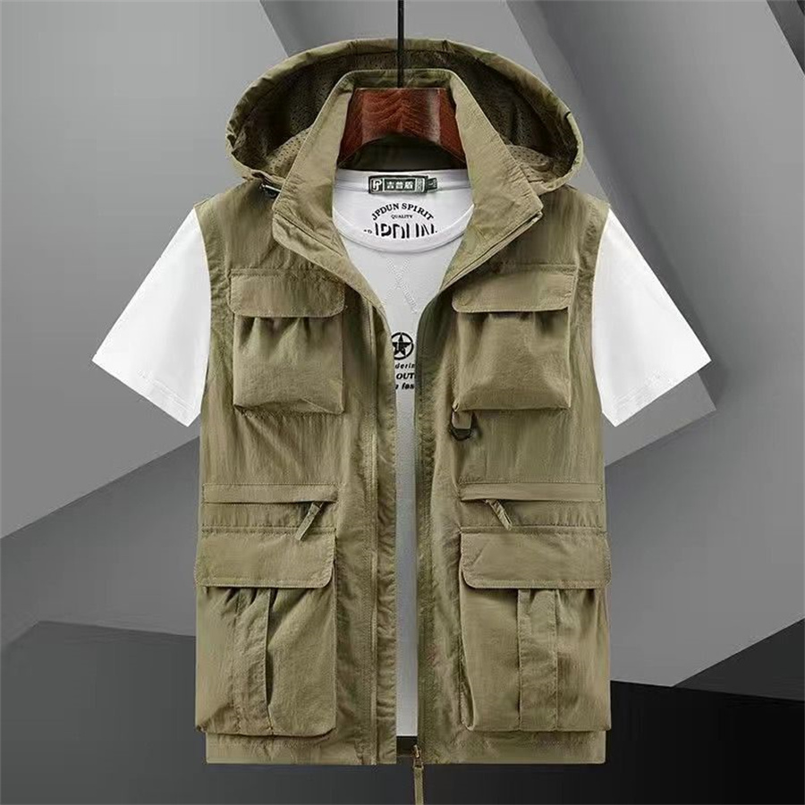 Kapuzenweste Herren Multi-Pock – Photography Jacket Bewertung und Preis