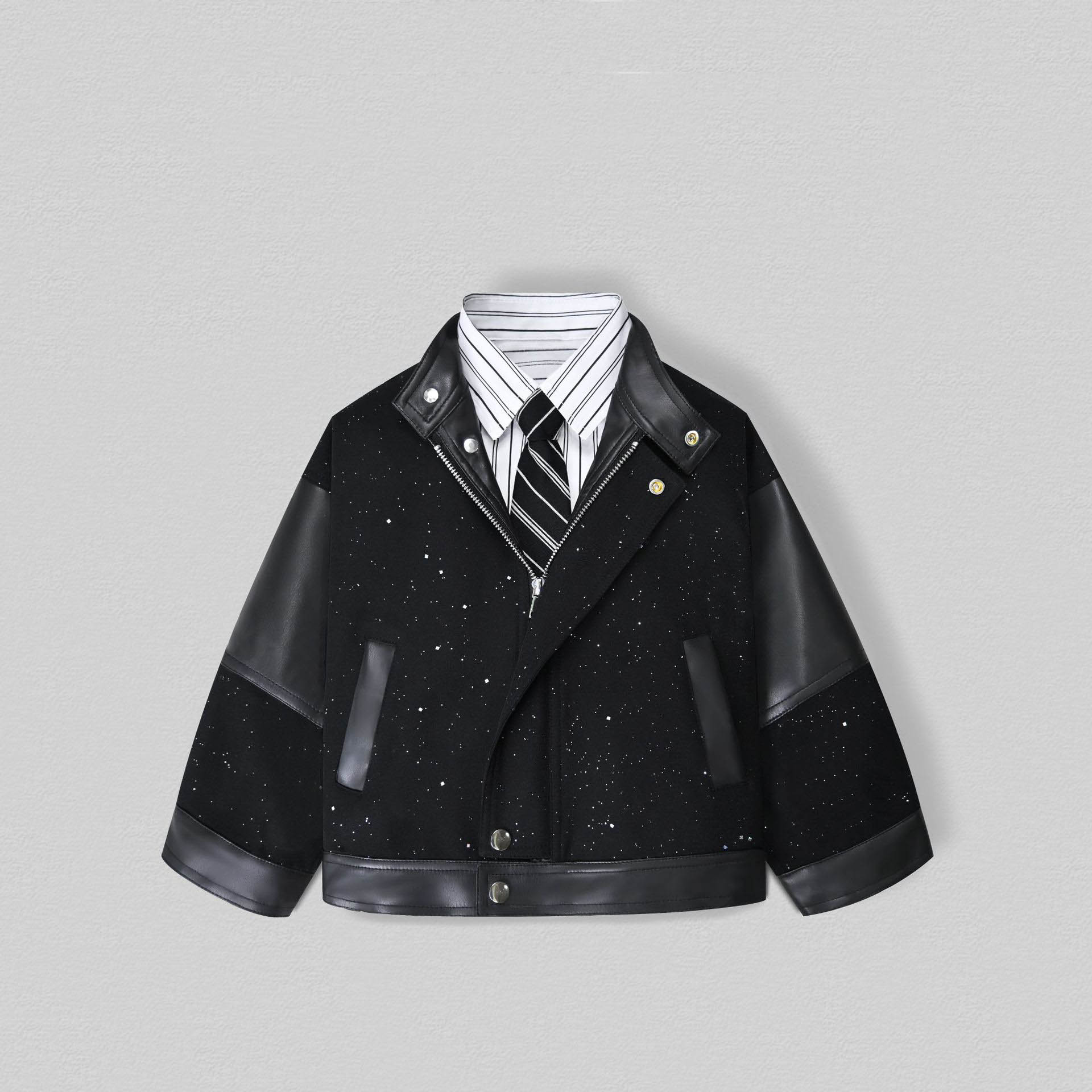Gentleman Kinder glänzende Mot – Photography Jacket Bewertung und Preis