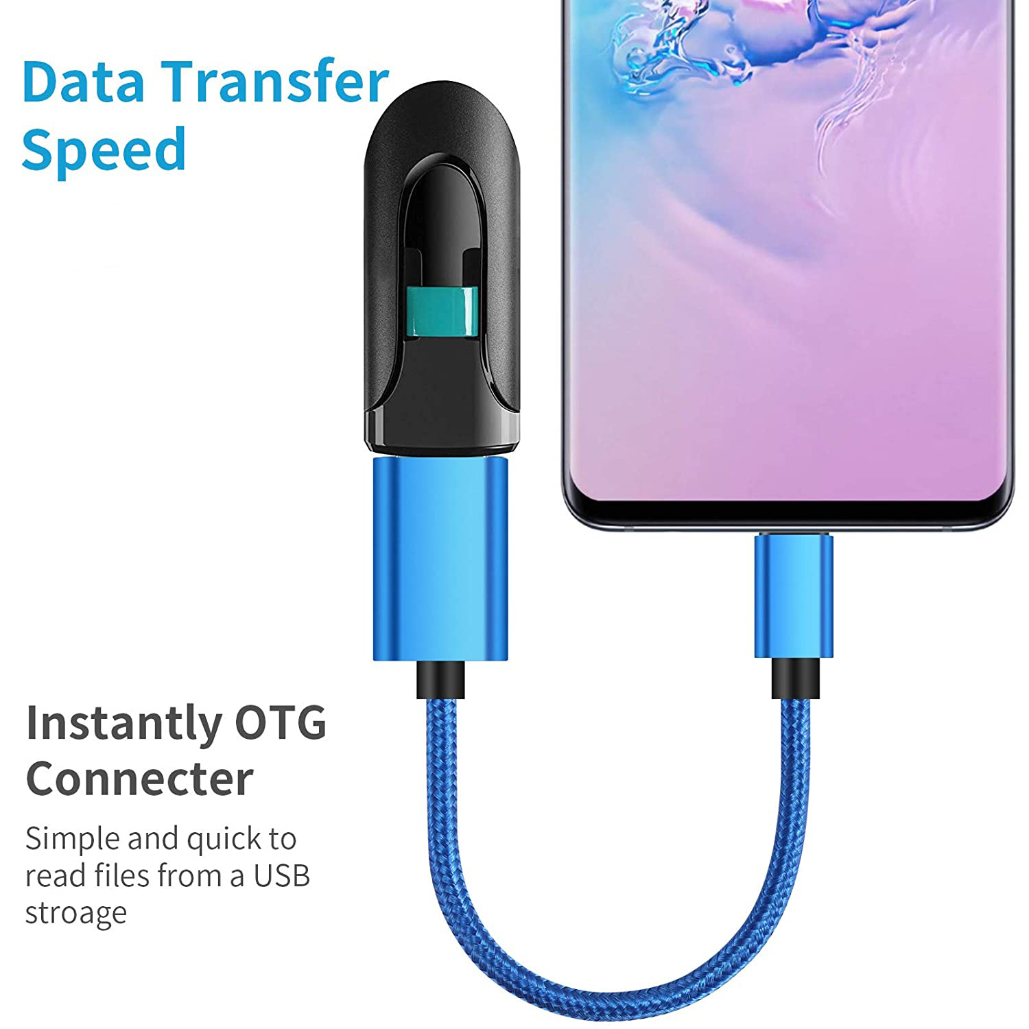 Universeller USB-auf-Typ-C-Dat – Tethering Cable Usb Bewertung und Preis
