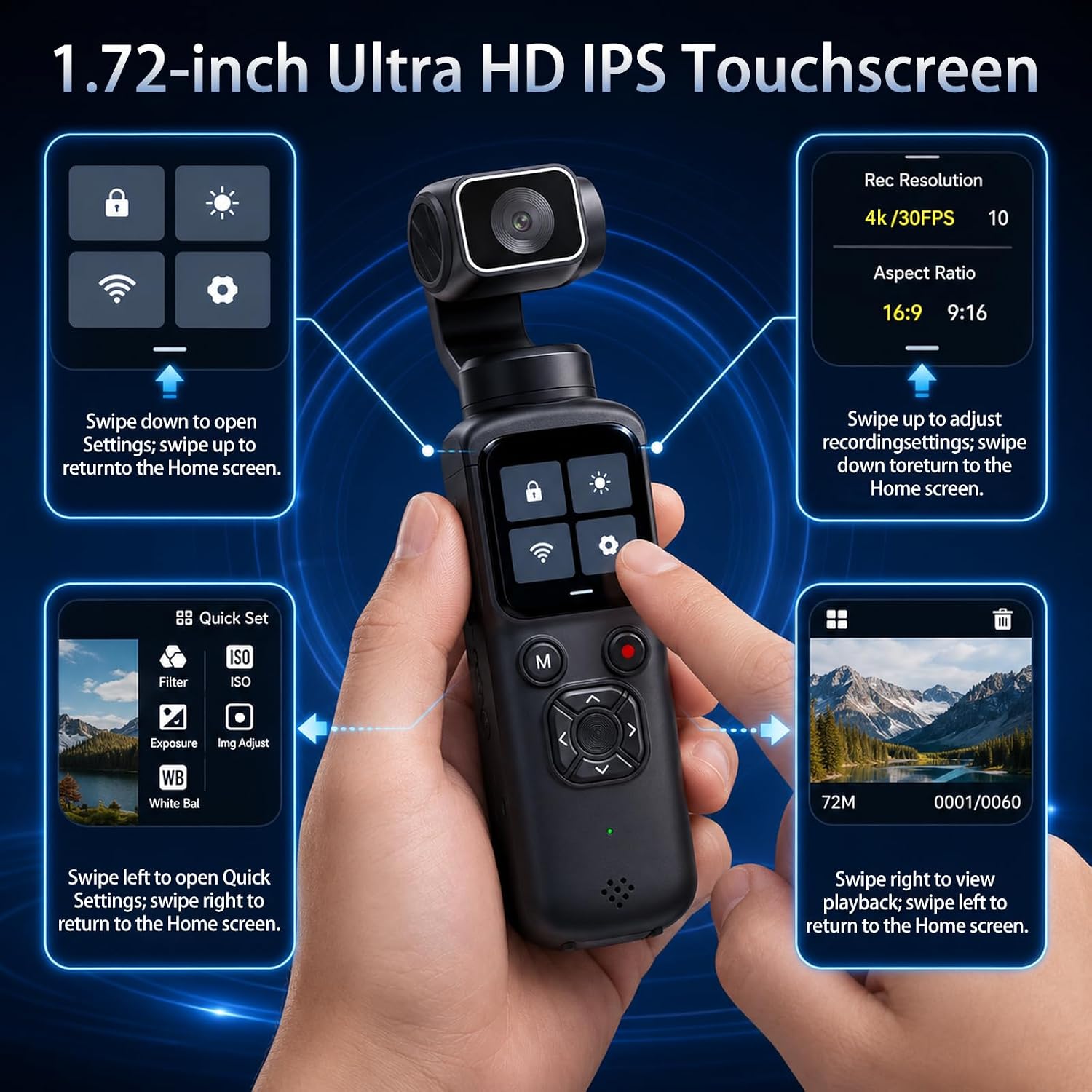 4K Handheld Gimbal Vlogging-Ka – Photography Grid Bewertung und Preis