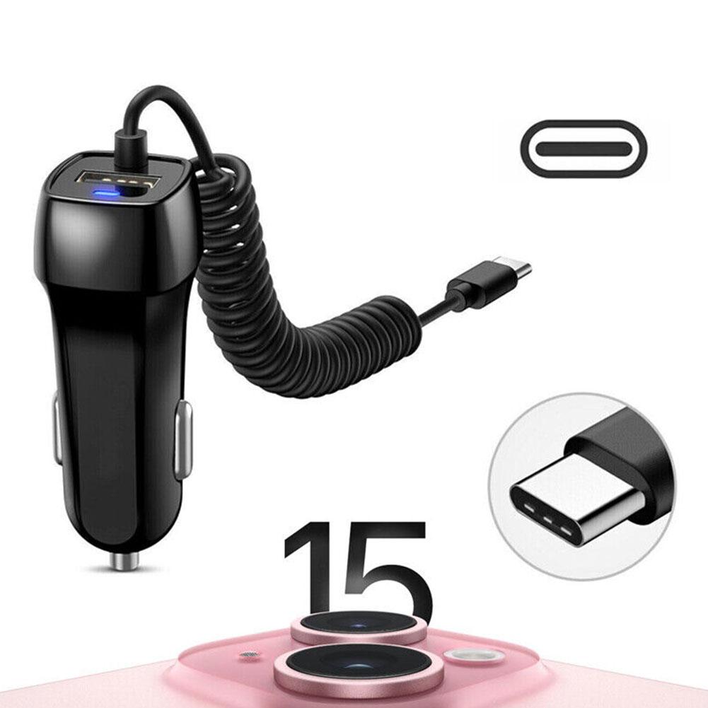 Typ-C Auto-Ladegerät mit USB-K – Tethering Cable Usb Bewertung und Preis
