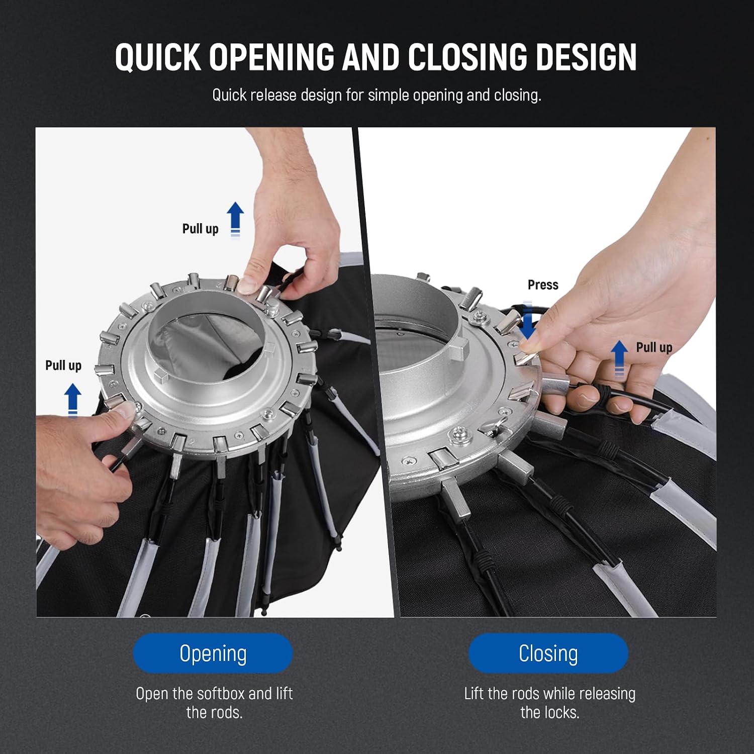 Parabolische Softbox mit Bowen – Photography Grid Bewertung und Preis