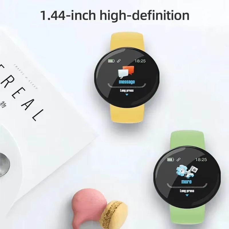 D18 Smartwatch, kreisförmiger  – Photography Grid Bewertung und Preis