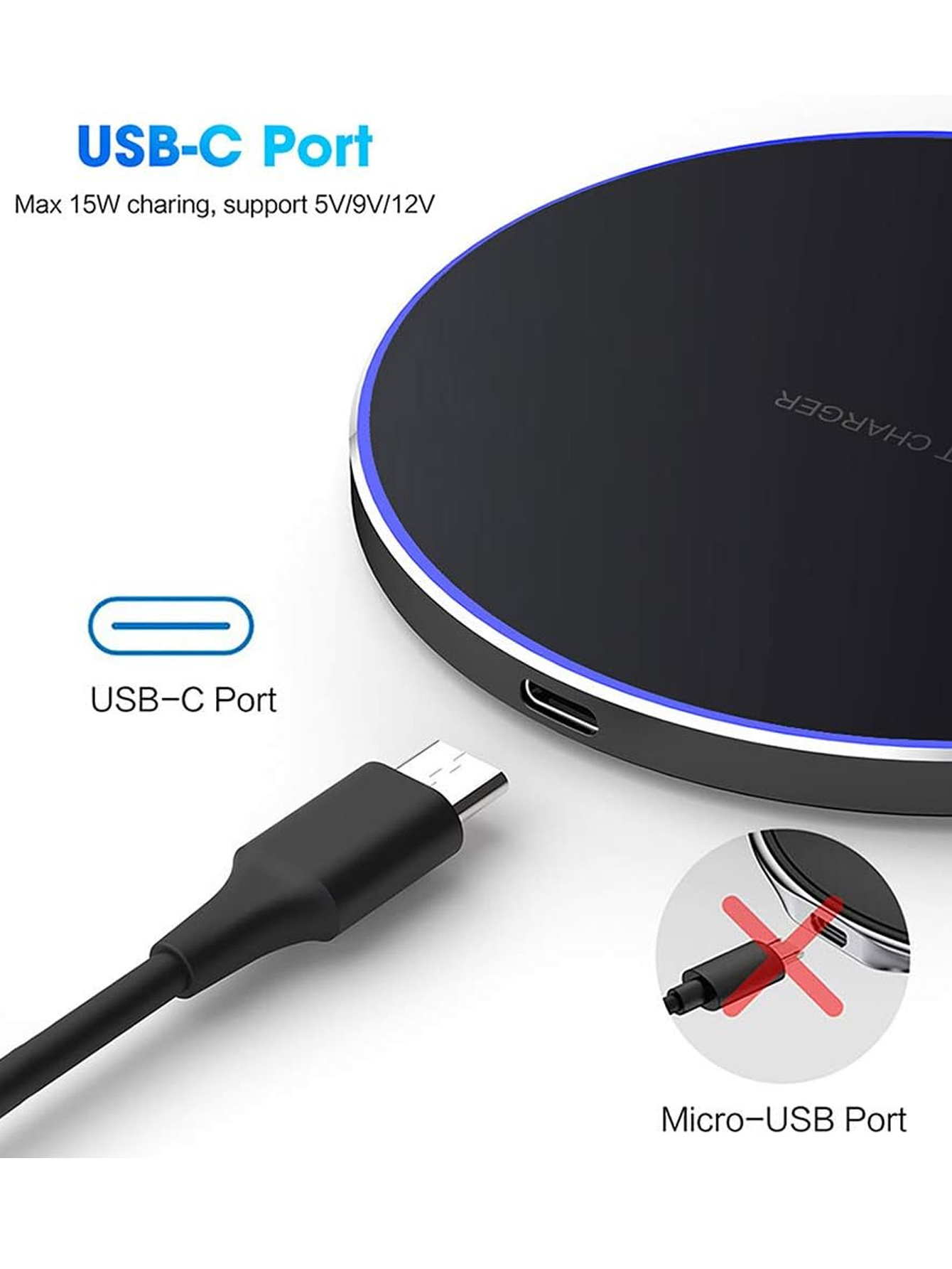15W Schnelles Kabelloses Ladeg – Tethering Cable Usb Bewertung und Preis